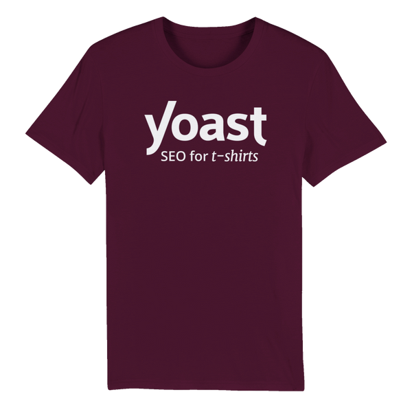 Yoast SEO T-shirt in purple colour