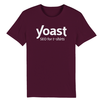 Yoast SEO T-shirt in purple colour