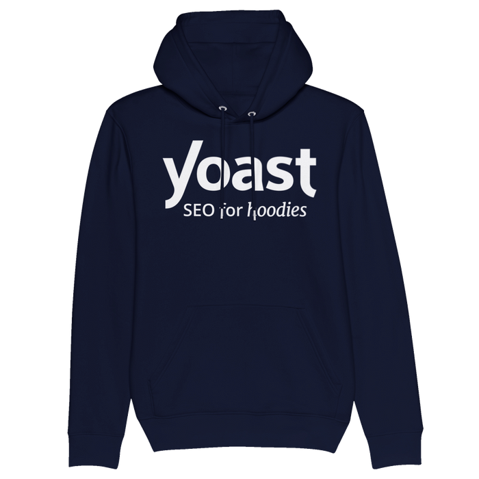 yoast seo hoodie blue