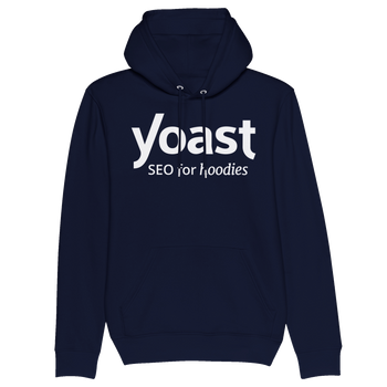 yoast seo hoodie blue