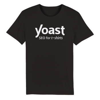 Yoast SEO T-shirt in black colour