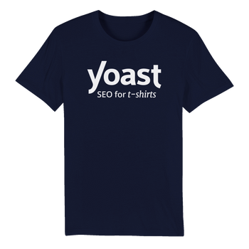 Yoast SEO T-shirt in blue colour