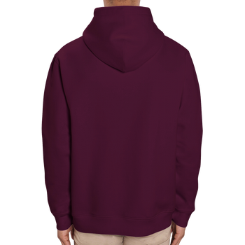 yoast seo hoodie maroon back